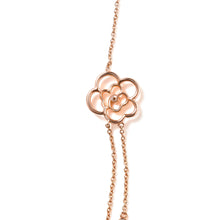 将图片加载到图库查看器，18K Rose Gold 1/2 Cttw Diamond and Freshwater Pearl Double Strand Station Necklace  (G-H Color, SI1-SI2 Clarity) - Adjustable up to 16" to 20"
