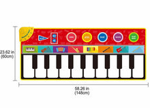 将图片加载到图库查看器，Children Musical Toys Crawling Piano Carpet Educational Toy Kids Baby Touch Play Game Mats Gift For Kids
