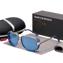 Load image into Gallery viewer, Tortoise Sunglasses  Steampunk Luxury Modern Futurystic Sunglasses For Woman and  Men Mirrored Brown Gradient Sunglasses FASHION Design With UV400 Protection
