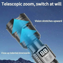 将图片加载到图库查看器，Ultra-Bright Tactical LED Flashlight – 3 Modes, USB Rechargeable, 600 Lumen, Outdoor, Hiking &amp; Camping

