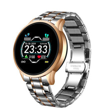 将图片加载到图库查看器，New Smart Watch For Men  With IP67 Waterproof Protecion and Heart Rate Fitness Tracker Pedometer For Android and IOS sistems Steel Band Sports Men Smart Watch

