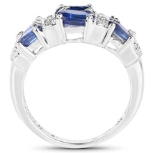 Load image into Gallery viewer, 2.44 Carat Genuine Kyanite .925 Sterling Silver Ring

