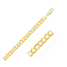 Load image into Gallery viewer, 14k Yellow Gold Solid Curb Chain 10.0mm
