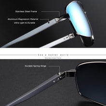 Load image into Gallery viewer, Luxury Elegent Vintage Retro Brand Designer Polarized Sunglasses Square Classic Shades Glasses WIth  UV400 Protection
