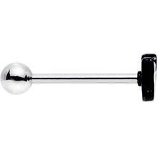 将图片加载到图库查看器，Officially Licensed Hello Kitty Cat Red Bow Barbell Tongue Ring
