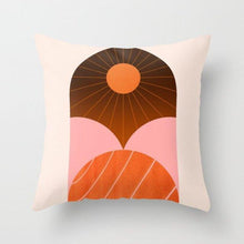 Load image into Gallery viewer, Abstract Line Drawing Cushion Case Modern Abstract Painting Pillow Case Beautiful Art Cushion Covers Art Sofa Pillows Case Livingroom Decorative Pillow 45x45CM
