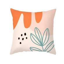 Load image into Gallery viewer, Abstract Line Drawing Cushion Case Modern Abstract Painting Pillow Case Beautiful Art Cushion Covers Art Sofa Pillows Case Livingroom Decorative Pillow 45x45CM
