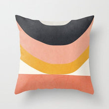 Load image into Gallery viewer, Abstract Line Drawing Cushion Case Modern Abstract Painting Pillow Case Beautiful Art Cushion Covers Art Sofa Pillows Case Livingroom Decorative Pillow 45x45CM
