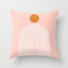 Load image into Gallery viewer, Abstract Line Drawing Cushion Case Modern Abstract Painting Pillow Case Beautiful Art Cushion Covers Art Sofa Pillows Case Livingroom Decorative Pillow 45x45CM
