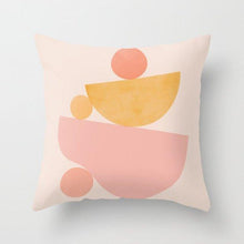 Load image into Gallery viewer, Abstract Line Drawing Cushion Case Modern Abstract Painting Pillow Case Beautiful Art Cushion Covers Art Sofa Pillows Case Livingroom Decorative Pillow 45x45CM
