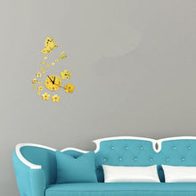 Load image into Gallery viewer, Acrylic Clocks Watch Wall Clock Modern Design 3D Mirror Watches Home Decoration Living Room 3D Mirror Surface Wall Clock Creative Mute Wall Stickers for Home Living Room Office Decoration Gifts
