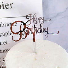 Load image into Gallery viewer, Acrylic One Cake Topper Top Cake One Cake Topper Birthday Cake Topper Double Sided For Anniversaries And Parties  Birthday Party Cupcake Toppers Flags Wedding Baby Shower Supplies Lovely Baking Dessert Decorations
