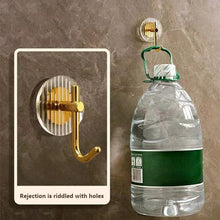 Load image into Gallery viewer, Acrylic Self Adhesive Hooks Wall Hook Home Décor Bathroom Towel Hooks Rack Hanging Coat Hanger Door Back Keys Hanger Bag Holder Wall Hanger Storage Organizer for Living Room Bedroom Wall Door

