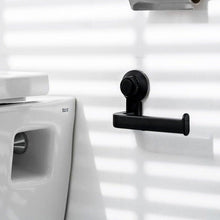 Load image into Gallery viewer, Acrylic Toilet Paper Holder Tissue Rack Wall Mounted Bathroom Kitchen Roll Holder Paper Tissue Rack Hook Modern Black Hanger Toilet Tissue Roll Holders Dispenser And Hangers Wall Mounted For Bathroom  Kitchen
