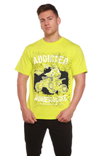 Load image into Gallery viewer, Addicted To Adrenaline Men's Bamboo Viscose/Organic Cotton Short Sleeve Graphic T-Shirt
