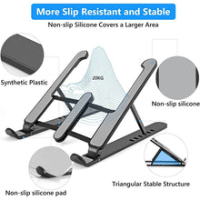 Load image into Gallery viewer, Adjustable Foldable Laptop Stand
