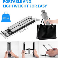 Load image into Gallery viewer, Adjustable Foldable Laptop Stand
