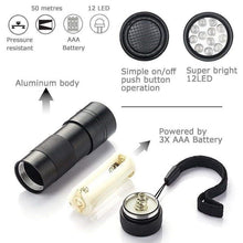 将图片加载到图库查看器，Adjustable Rechargeable UV Flashlight Black Light 21LED 12LED Handheld Portable Torch Light Ultraviolet Flashlight Detector Flashlight Torch For Bed Bug Dog Urine Pet Stains Matching With Pet Odor Eliminator

