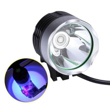 Load image into Gallery viewer, Adjustable Rechargeable UV Flashlight Portable Torch Ultra Violet LED Handheld For UV Glue Curing For Cellphone Repair Tool  Curing Lamp Dryer For Urine Stain Detector Sterilization Phone Circuit Board
