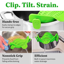 将图片加载到图库查看器，Adjustable Silicone Pot Strainer and Pasta Strainer
