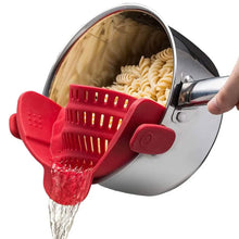 将图片加载到图库查看器，Adjustable Silicone Pot Strainer and Pasta Strainer
