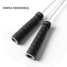 Load image into Gallery viewer, Adjustable Sport Jump Rope Skip Speed Weighted Jump Ropes With Weight Block Cable Fitness Training Anti-Slip Handle Jump Rope For Fitness Workout Adjustable Skipping Rope For Exercise Boxing
