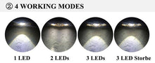 Load image into Gallery viewer, Adjustable Zoomable Headlamp Ultra Bright Rechargeable LED Bright High Lumen Head Lights Head Lamp Waterproof Flashlight For Outdoor Cmaping Fishing Hiking Biking Fishing Headlamp  Running Headlamp
