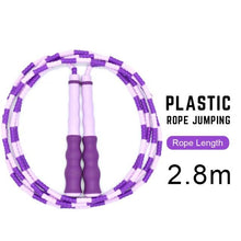 Load image into Gallery viewer, Adult Children Jump Skipping Rope With Non Slip Jumping Rope Sport Jump Rope Large Rubber Exercise Workout For Home Gym Flooring Non-Slip Oval Design Equipment For Workout Excercise And Fitness
