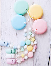 Load image into Gallery viewer, BPA Free Food Grade Silicone Teethers Cartoon Animals Shape Pacifier Clips, Accessories Baby Teething 1pc
