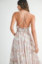 将图片加载到图库查看器，Floral Print Tiered Cami Maxi Summer Dress – Floral Maxi Dress, Tiered Maxi Dress, Cami Maxi Dress, Breezy Summer Dress, Bohemian Maxi Dress
