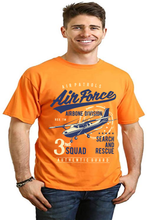 Load image into Gallery viewer, Air Force Men's Bamboo Viscose/Organic Cotton Short Sleeve Graphic T-Shirt
