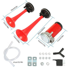 Load image into Gallery viewer, Air Horn Dual Trumpet 12V 115DB
