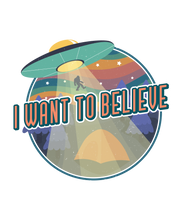 将图片加载到图库查看器，I Want to Believe Men's Bamboo Short Sleeve Printed T-Shirt
