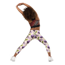将图片加载到图库查看器，Kid's Flowers Leggings

