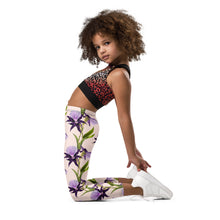 将图片加载到图库查看器，Kid's Flowers Leggings
