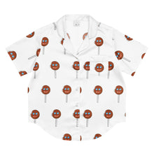 Load image into Gallery viewer, All-over print women’s short sleeve pajama top
