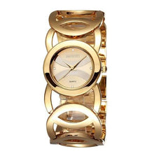 Load image into Gallery viewer, Alloy Band Rhinestone Women Watch Japan Quartz Movement
