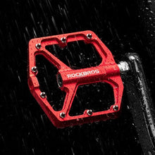 Load image into Gallery viewer, Aluminum Alloy Bicycle Pedals Road Anti-Slip Ultralight Sealed Bearing One-Piece Molding Anti-Oxidation Bike Pedals Mountain Bike Pedals Flat Pedals Nylon Fiber Bicycle Platform Pedals For Road Mountain
