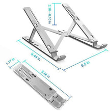 将图片加载到图库查看器，Aluminum Alloy Foldable Portable Laptop Stand
