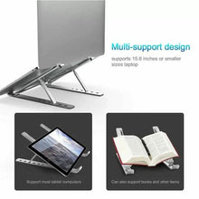 将图片加载到图库查看器，Aluminum Alloy Foldable Portable Laptop Stand
