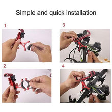 Load image into Gallery viewer, Aluminum Alloy Motorcycle Mobile Phone Holder

