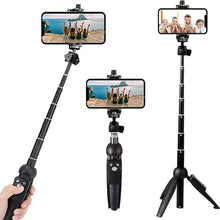 将图片加载到图库查看器，Aluminum Alloy Selfie Stick Phone Tripod
