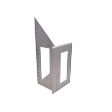 将图片加载到图库查看器，Aluminum Alloy Wooden Square Multifunction Ruler
