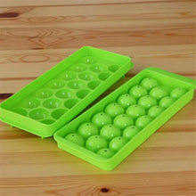 Load image into Gallery viewer, Amazing Plastic Molds Ice Tray 14 Grid 3D Round Ice Molds Home Bar Party Use Round Ball Ice Cube Makers Kitchen Ice Cream Moulds
