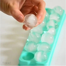 Load image into Gallery viewer, Amazing Plastic Molds Ice Tray 14 Grid 3D Round Ice Molds Home Bar Party Use Round Ball Ice Cube Makers Kitchen Ice Cream Moulds

