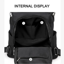 Load image into Gallery viewer, Amaznig Anti-theft Backpack In Waterproof Fabric Large Shoulder Bag With Large Capacity For Women And Men
