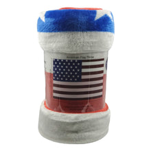 将图片加载到图库查看器，American Flag Ultra-Lush Oversized Throw Blanket
