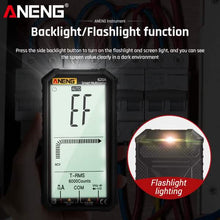 将图片加载到图库查看器，ANENG 4.7-Inch LCD Display 6000 Count AC/DC Digital Multimeter
