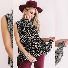 将图片加载到图库查看器，Angashion Women's Casual Floral Print Babydoll Blouse Tunic Tops
