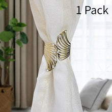 Load image into Gallery viewer, Angel's Wing Curtain Strap Modern Simple Curtain Clip Without Punching And Installation Of Metal Decorative Curtain Buckle Curtain Tiebacks Clips For Window Drapes Holdbacks Decorative Sheer Curtain Tiebacks For Girl' Room
